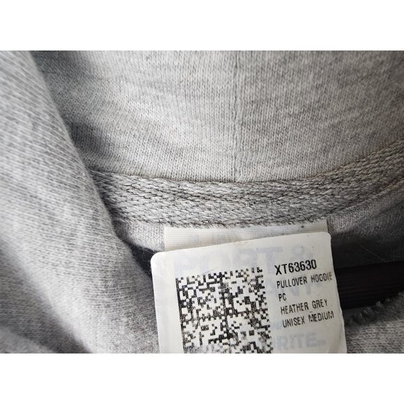 Rainbow American Flag Hoodie Sweatshirt Adult Size Medium Gray Pride LGBTQ Shirt - Picture 9 of 11